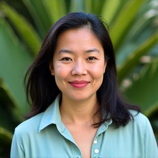 Female eco-tourism specialist guide