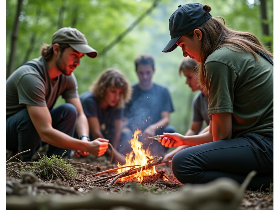 Wilderness survival training skills workshop